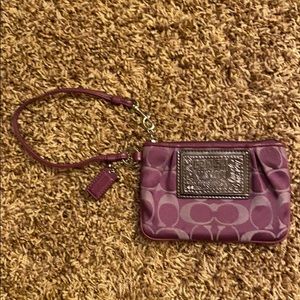 Coach wristlet